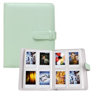 LIFEBEA 256 Pockets Photo Album for  Instax Mini 11 12 9 40 Evo Liplay 8 7+ Instant Camera  Photo Album for Polaroid   Zink 2x3" Photo (Green)