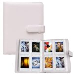 LIFEBEA 256 Pockets Photo Album for  Instax Mini 11 12 9 40 Evo Liplay 8 7+ Instant Camera  Photo Album for Polaroid   Zink 2x3" Photo (White)