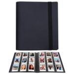 LIFEBEA 432 Pockets Photo Album for  Instax Mini Camera  Polaroid Snap PIC-300 Z2300 Instant Camera  2x3 Photo Album Book for  Instax Mini 11 9 Evo 90 70 40 8 7 LiPlay Instant Camera (Black)