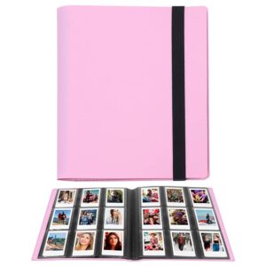 LIFEBEA 432 Pockets Photo Album for  Instax Mini Camera  Polaroid Snap PIC-300 Z2300 Instant Camera  2x3 Photo Album Book for  Instax Mini 11 9 Evo 90 70 40 8 7 LiPlay Instant Camera (Pink)