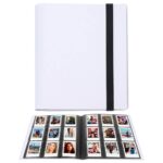 LIFEBEA 432 Pockets Photo Album for  Instax Mini Camera  Polaroid Snap PIC-300 Z2300 Instant Camera  2x3 Photo Album Book for  Instax Mini 11 9 Evo 90 70 40 8 7 LiPlay Instant Camera (White)