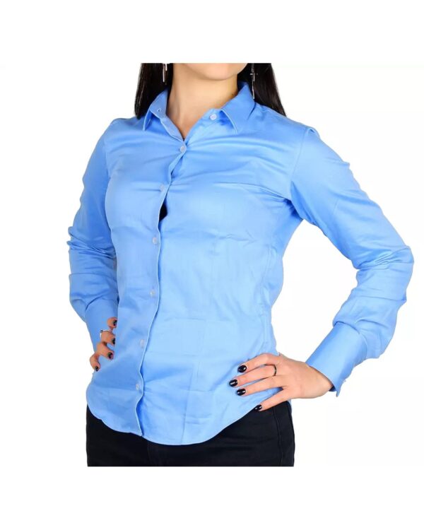 Milano Satin Shirt for the Spring/ Season - Slim Fit S Women