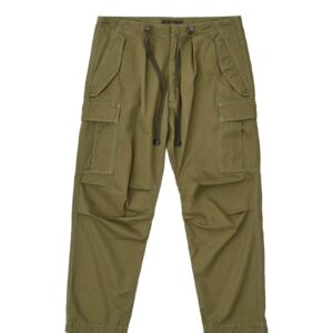 Relaxed Fit Cargo Trousers with Adjustable Waist and Hem W34 US Men