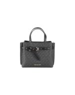 Emilia Small Satchel Bag - Signature PVC One Size Women