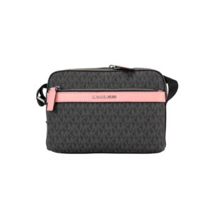 Cooper Small Utility Crossbody - Black Signature/Pink One Size Women