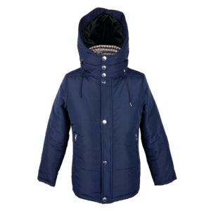 Blue Aquascutum Jacket with Removable Hood and Tartan Pattern Inside 48 IT Men