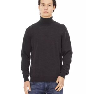 Baldinini Monogram Turtleneck Sweater L Men