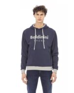 Hoodie with Front Logo and Maxi Front Pocket M Men