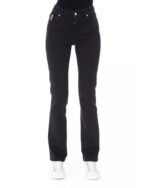 Logoed Button Regular Jeans with Tricolor Insert W28 US Women