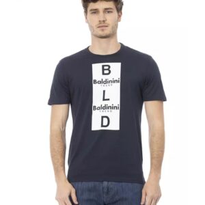 Short Sleeve T-shirt with Front Print L Men