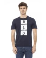 Short Sleeve T-shirt with Front Print S Men