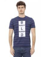 Short Sleeve T-shirt with Front Print M Men