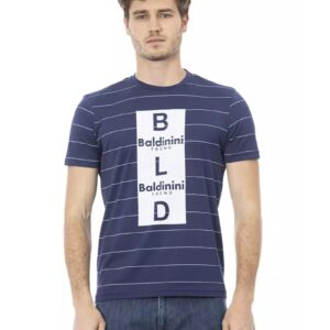 Short Sleeve T-shirt with Front Print M Men