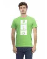 Short Sleeve T-shirt with Front Print S Men