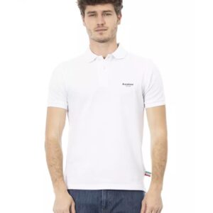 Embroidered Short Sleeve Polo Shirt L Men