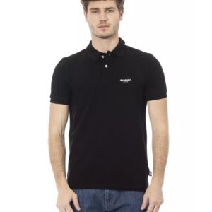 Embroidered Short Sleeve Polo Shirt L Men