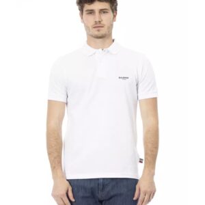 Embroidered Short Sleeve Polo Shirt L Men