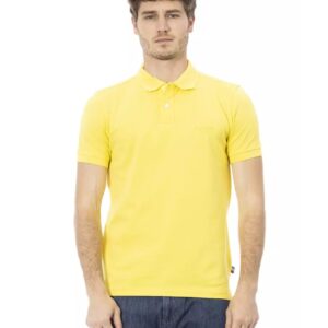 Embroidered Polo Shirt with Short Sleeves L Men