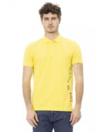 Embroidered Polo Shirt with Short Sleeves L Men