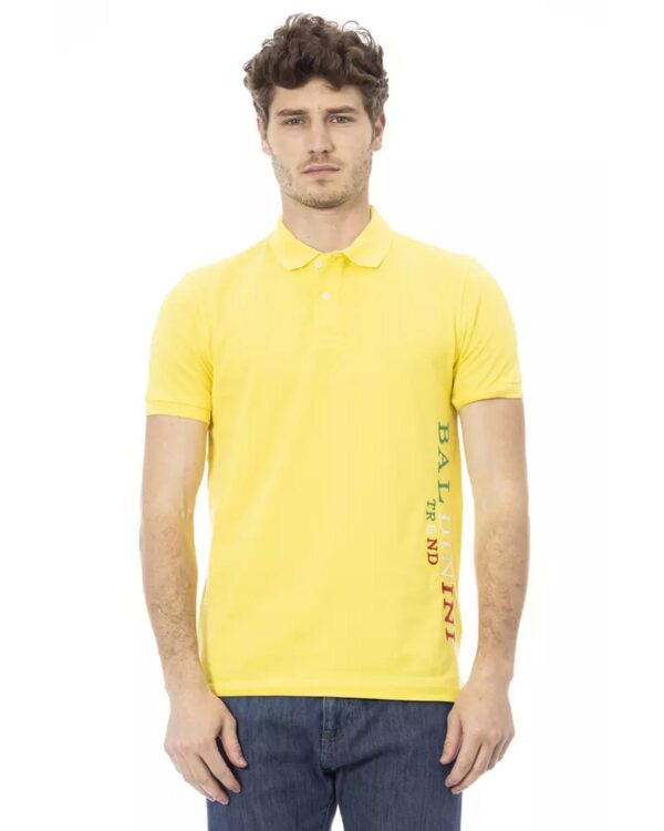 Embroidered Polo Shirt with Short Sleeves M Men