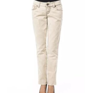 Slim Fit Jeans With Front And Back Pockets W26 US Women