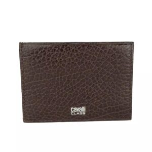 Cavalli Class Empire Calfskin Card Holder One Size Men