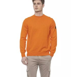 Solid Color Crewneck Man Sweater L Men