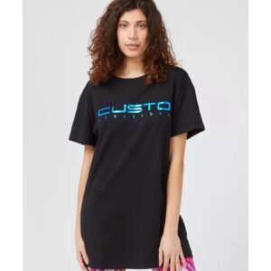 Front Print Oversized T-shirt M Women