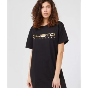 Oversized Front Print T-shirt M Women