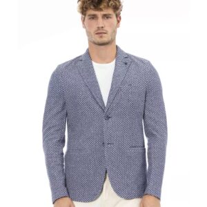 Classic Button Closure Jacket with Front Pockets 48 IT Men