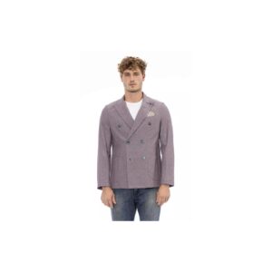 Classic Button Closure Jacket with Front Pockets 46 IT Men