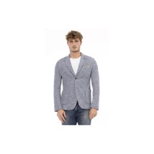 Classic Button Closure Jacket with Front Pockets 48 IT Men