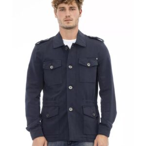 Classic Button Closure Jacket with Front Pockets 48 IT Men