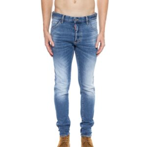 Distressed Cool Guy Jeans with Tapered Legs 48 IT Men