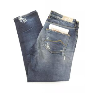 5-Pocket Jeans with Straight Leg and Small Rips W26 US Women