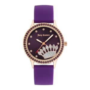 Rose Gold Rhinestone Fashion Watch One Size Women