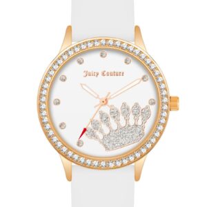 Rose Gold Analog Fashion Watch with Rhine Stone Facing One Size Women