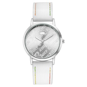 Silver Fashion Quartz Analog Watch with Pin Buckle Closure One Size Women