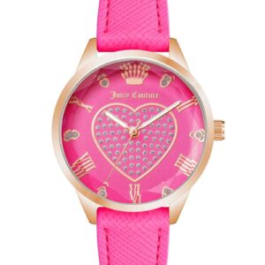 Rose Gold Analog Fashion Watch with Rhine Stone Facing One Size Women