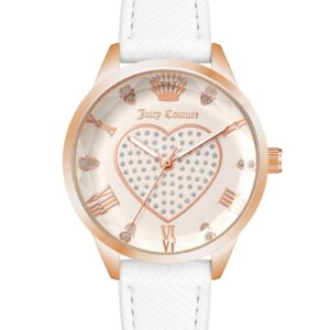 Rose Gold Analog Quartz Fashion Watch with Rhine Stone Facing One Size Women