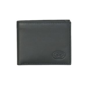 Minimalist Black Wallet with Tucuman Theme One Size Men