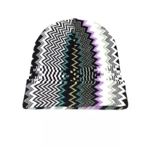 Geometric Fantasy Multicolor Hat One Size Women