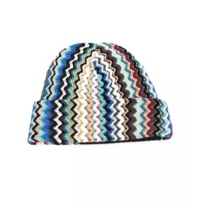 Geometric Fantasy Multicolor Hat One Size Men