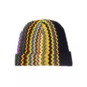 Geometric Fantasy Multicolor Hat One Size Men