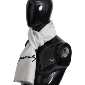 Givenchy Scarf with Logo Details One Size Men