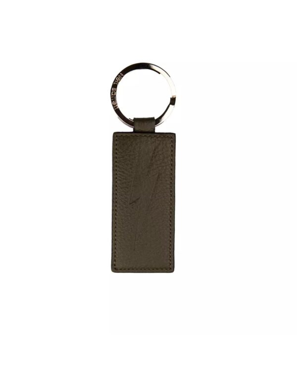 Leather Keychain One Size Men