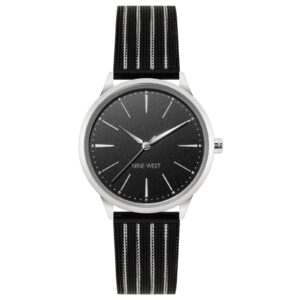 Silver Analog Fashion Watch with Quartz Movement One Size Women