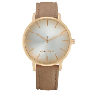 Gold Fashion Analog Quartz Watch with Pin Buckle Closure One Size Women