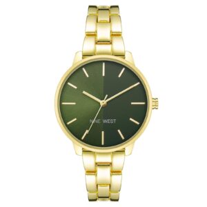 Classic Gold Metal Analog Womens Quartz Watch One Size Women