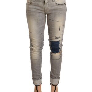 Folded Hem Denim Jeans W25 US Women